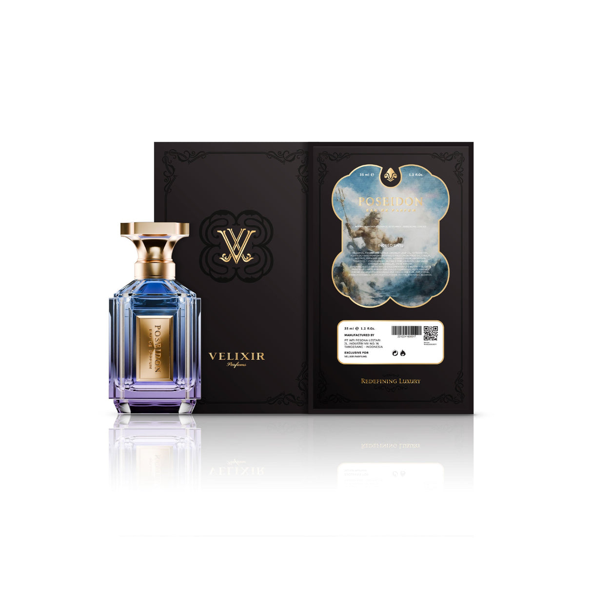 Velixir Poseidon Eau de Parfum for Unisex
